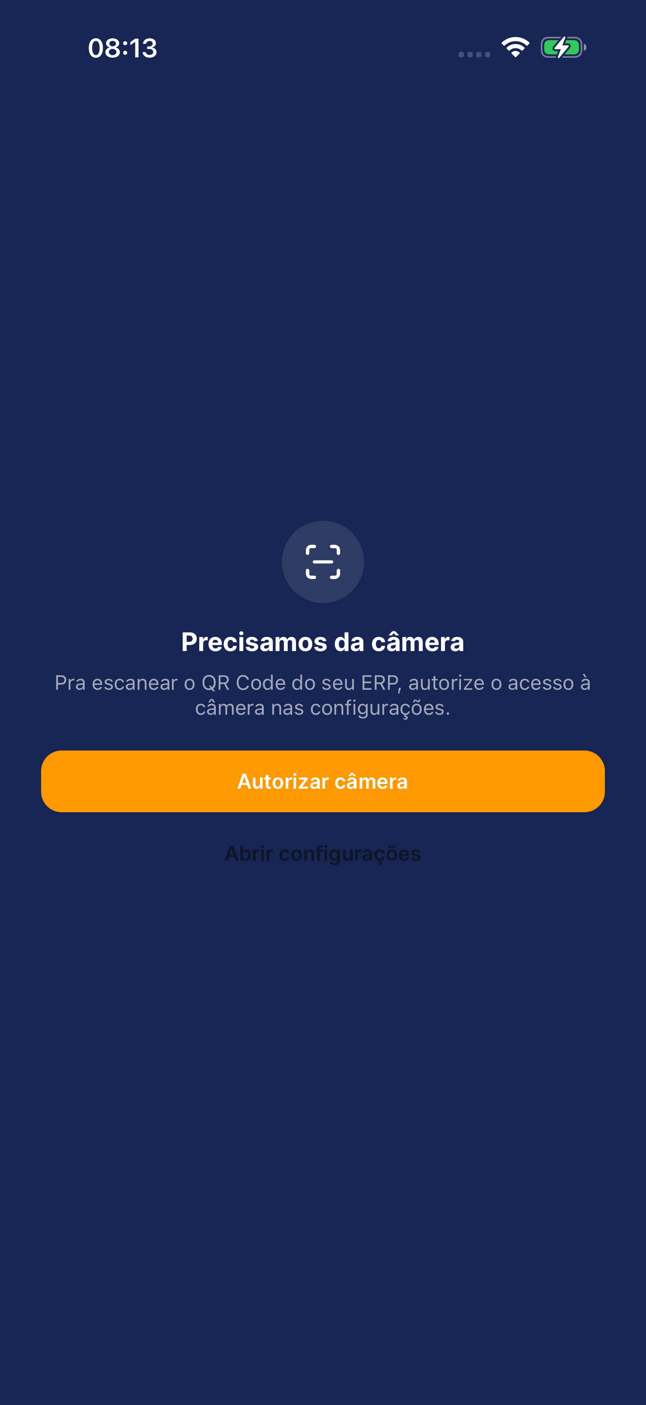 Ativação por QR